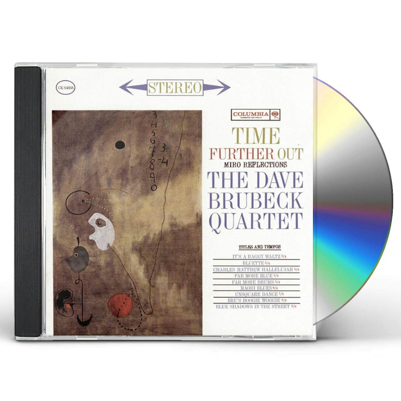 Dave Brubeck TIME FURTHER OUT CD