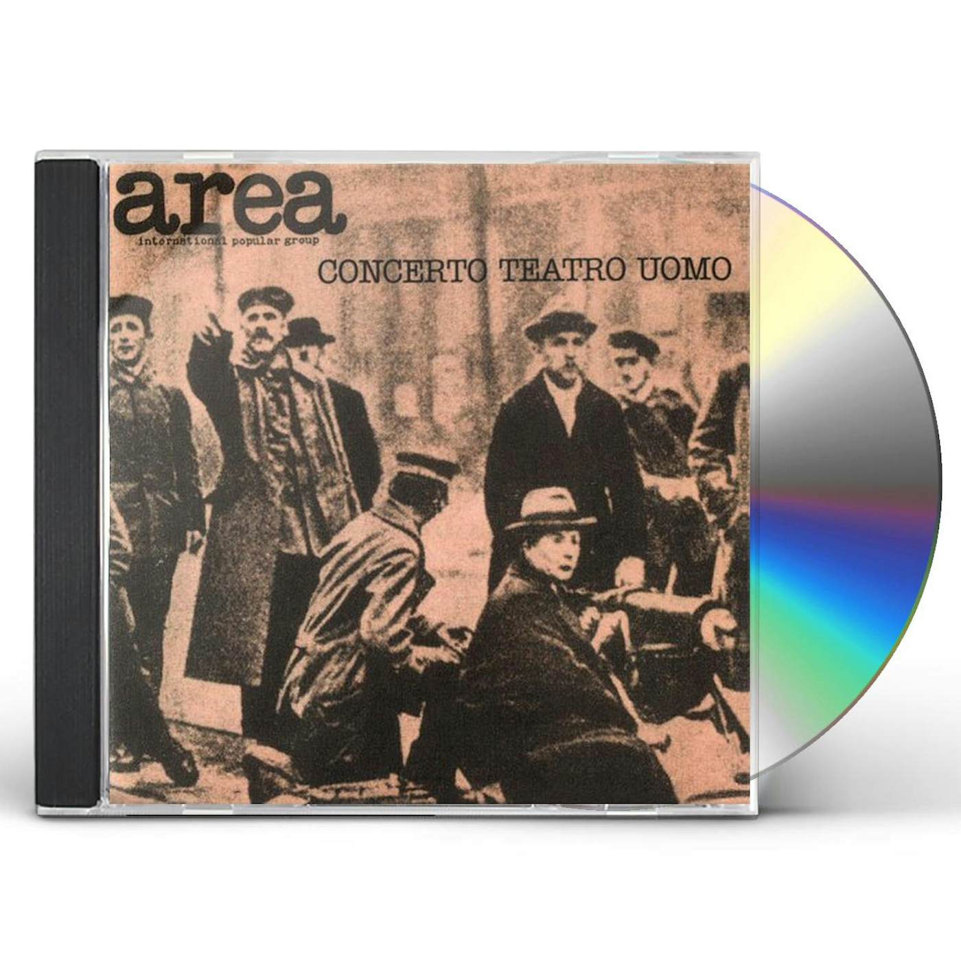 Area CONCERTO TEATRO UOMO (LIVE 1977) CD