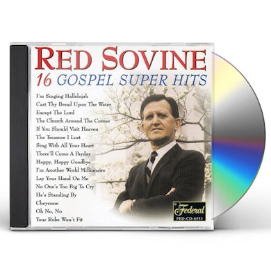 Red Sovine 16 GOSPEL SUPER HITS CD