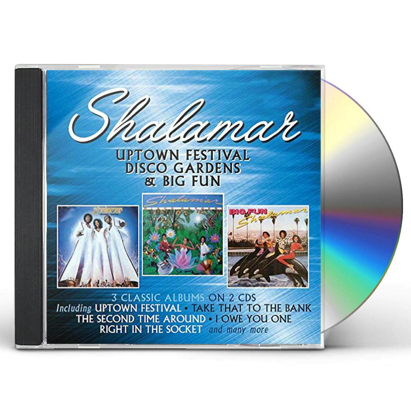 Shalamar UPTOWN FESTIVAL / DISCO GARDENS / BIG FUN CD