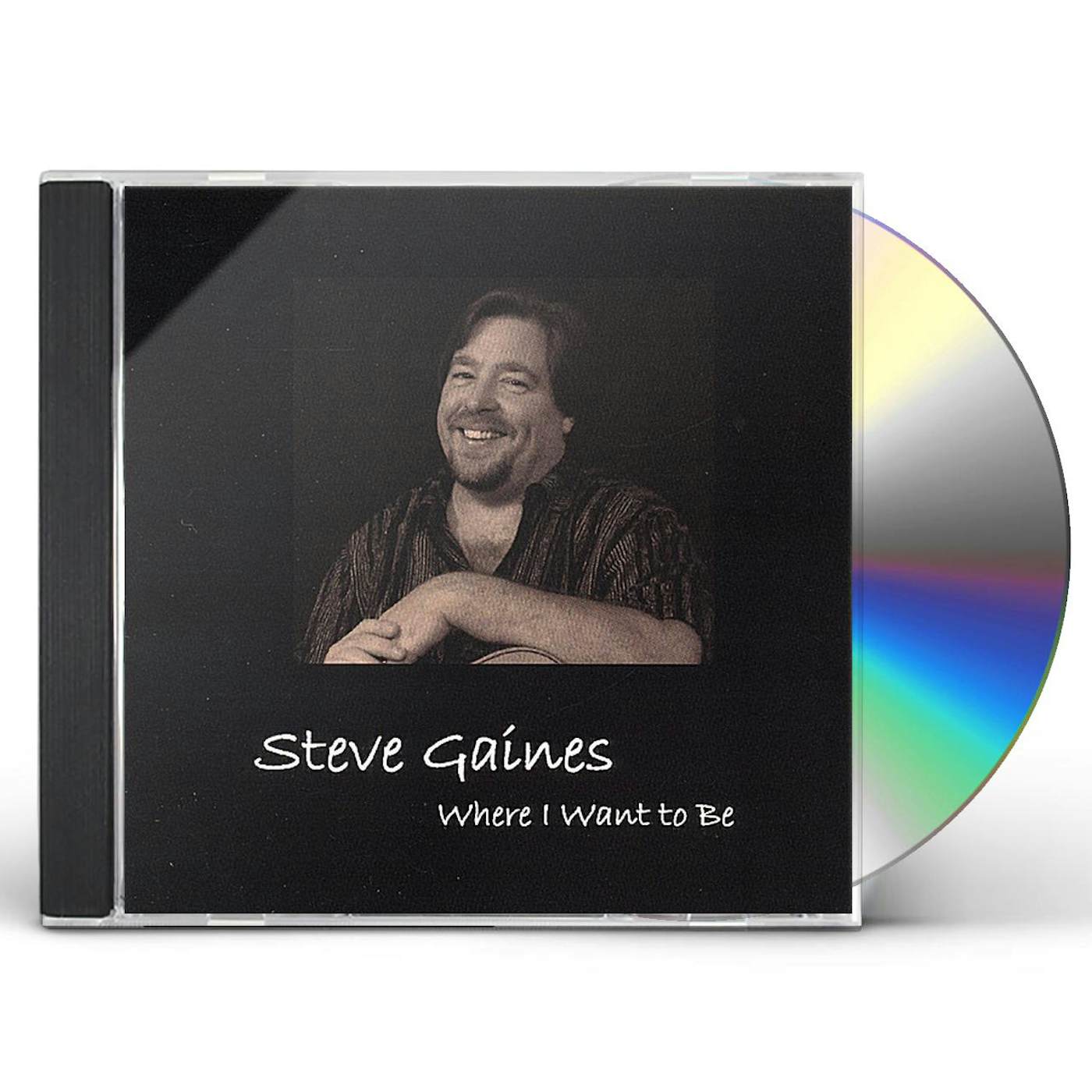 Steve Gaines WHERE I WANT TO BE CD