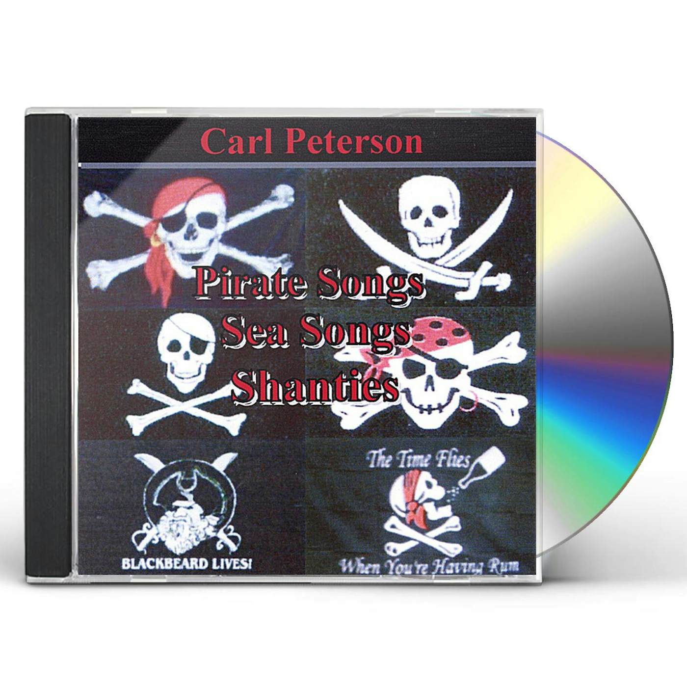 Carl Peterson PIRATE SONGS SEA SONGS & SHANTIES CD