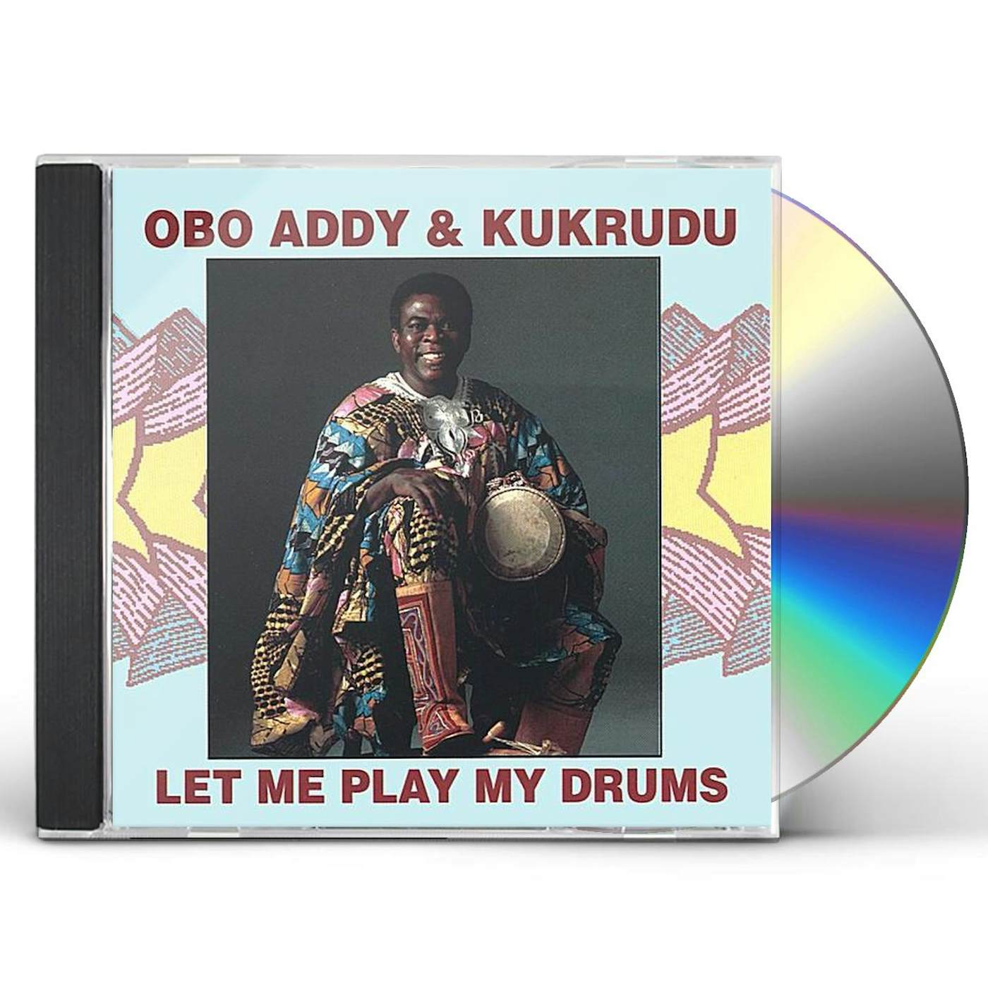 Obo Addy LET ME PLAY MY DRUMS CD
