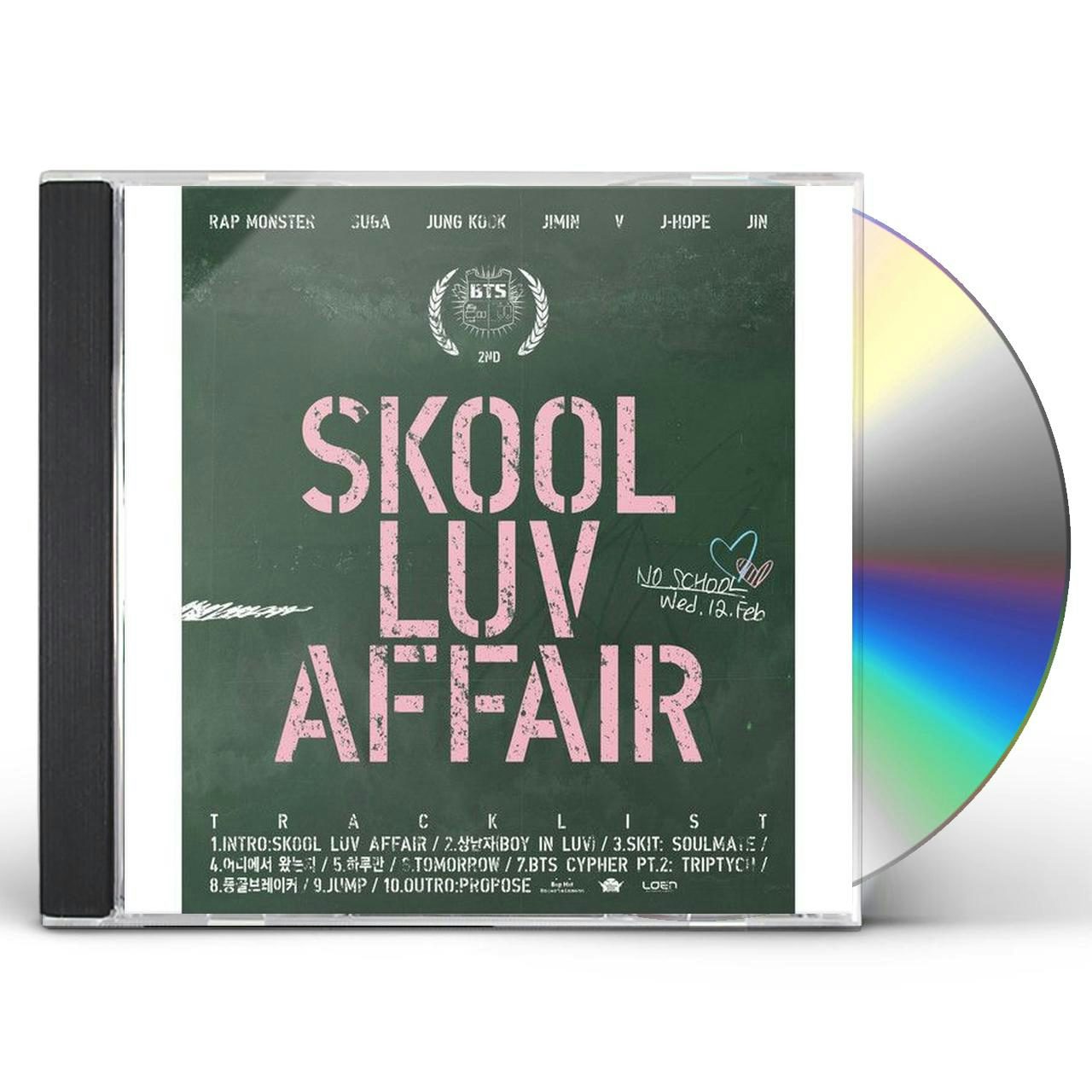 BTS SKOOL LUV AFFAIR CD