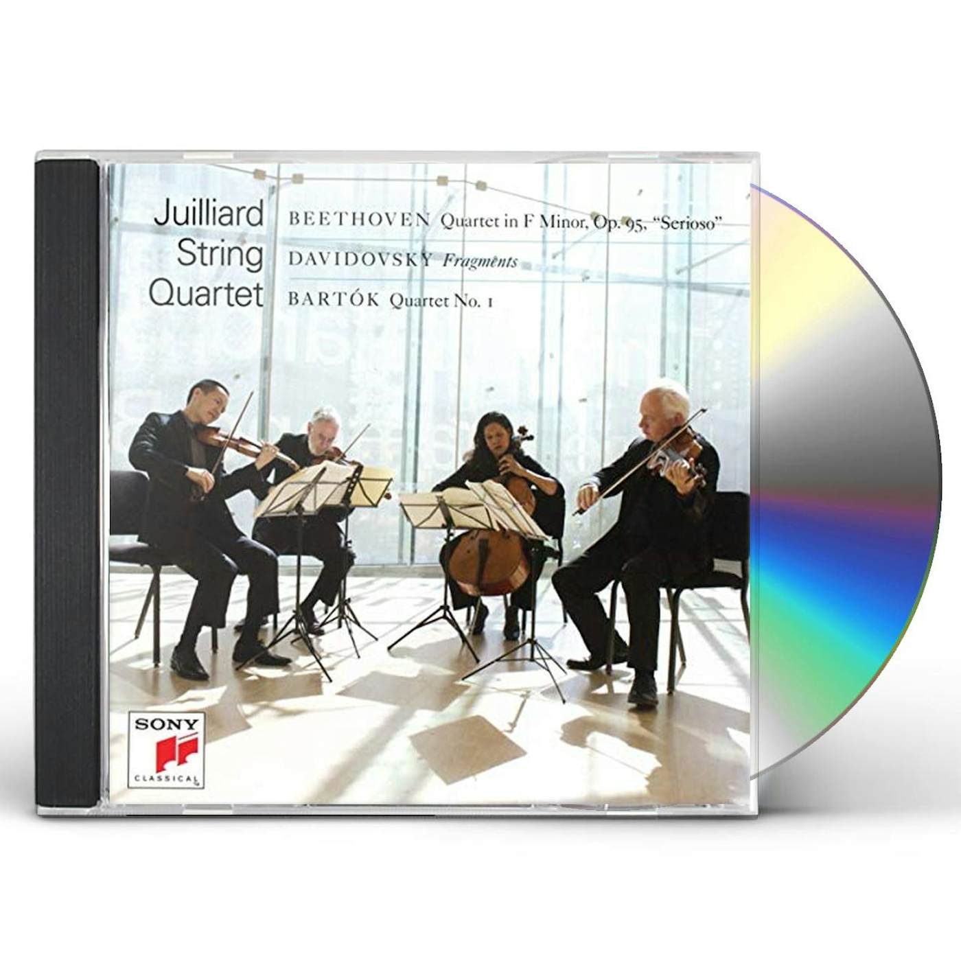 Juilliard String Quartet BEETHOVEN / DAVIDOVSKY / BARTOK CD
