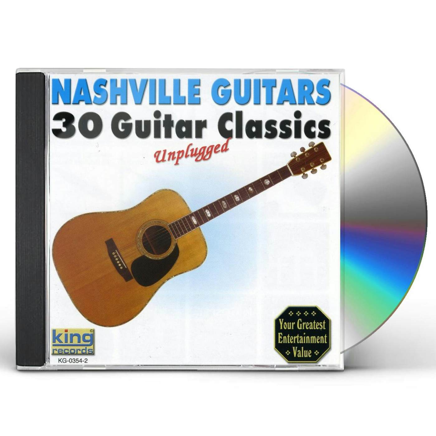 Nashville Guitars 30 GUITAR CLASSICS UNPLUGGED CD