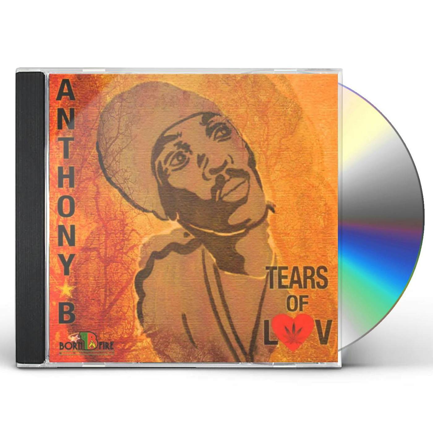 Anthony B TEARS OF LUV CD