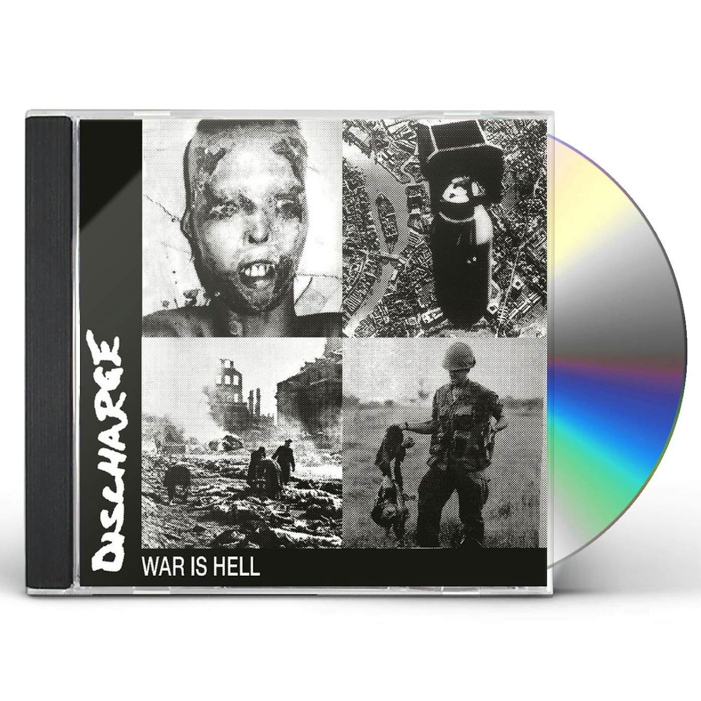 Discharge WAR IS HELL CD