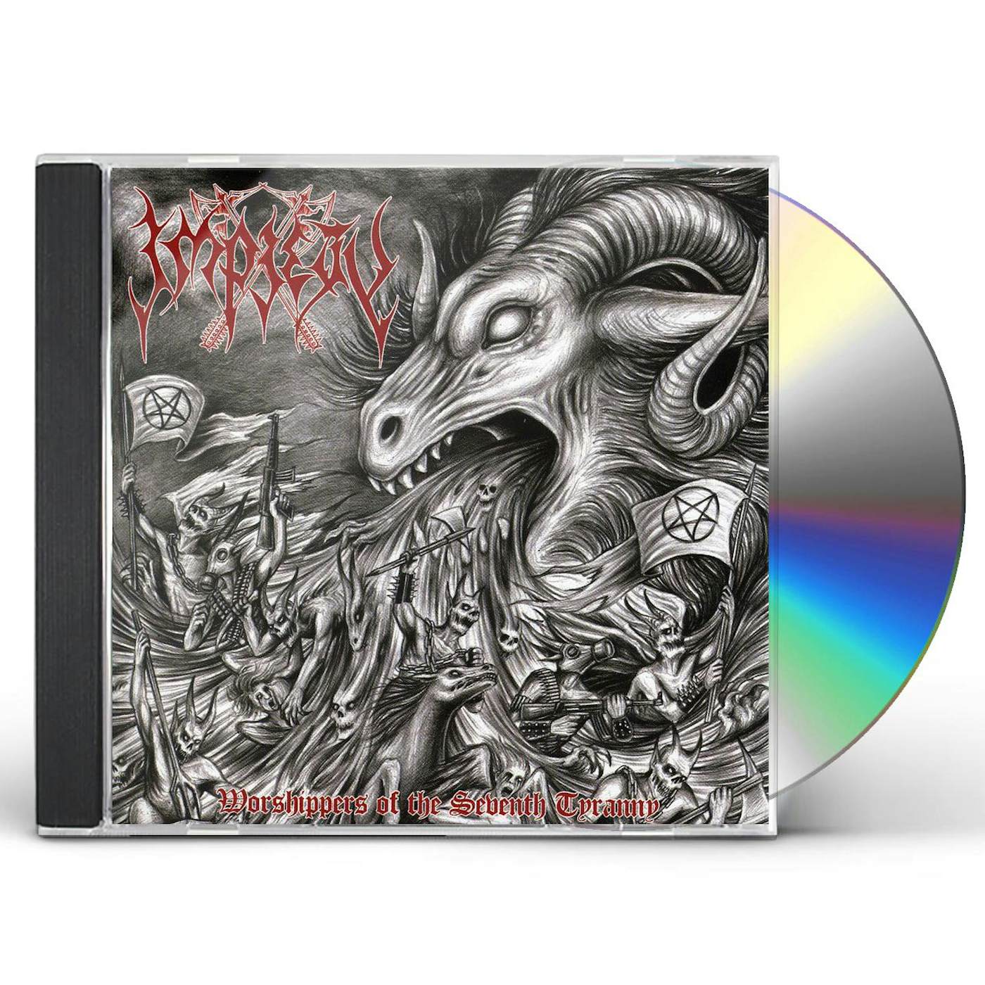 Impiety WORSHIPPERS OF THE SEVENTH TYRANNY CD