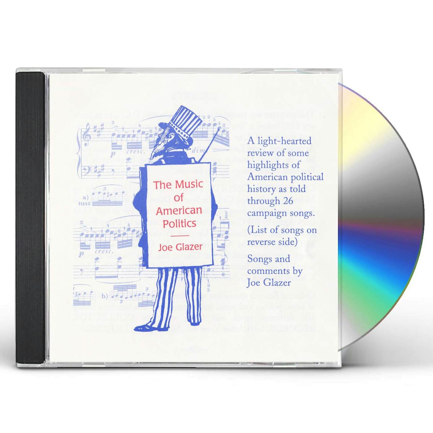 Joe Glazer MUSIC OF AMERICAN POLITICS CD