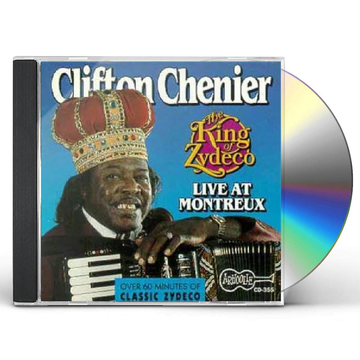 Clifton Chenier THE KING OF ZYDECO LIVE AT MONTREUX CD