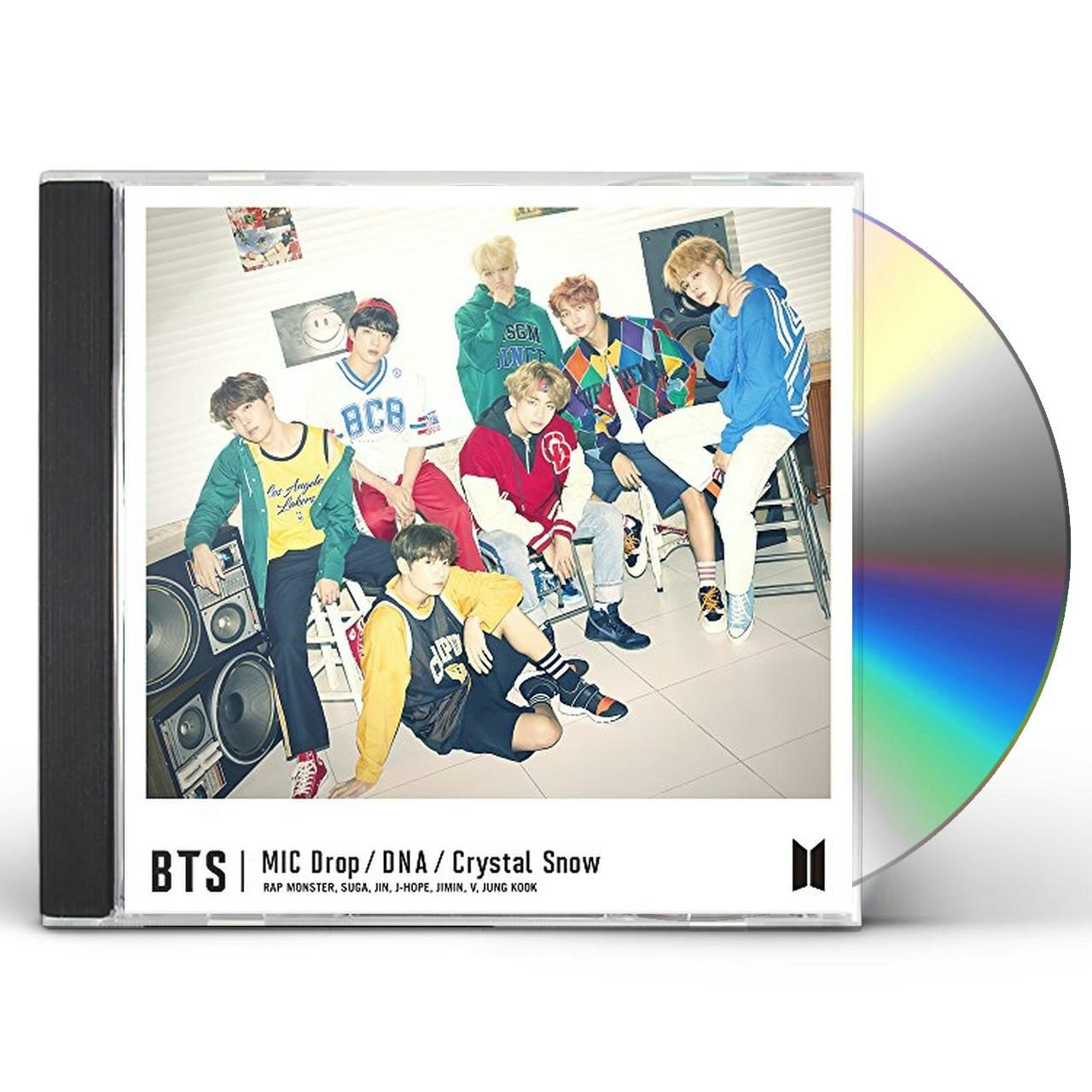 BTS MIC DROP / DNA / CRYSTAL SNOW: TYPE A CD