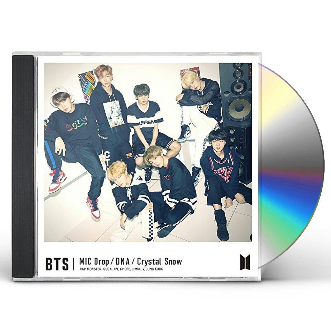 BTS MIC DROP / DNA / CRYSTAL SNOW: TYPE B CD