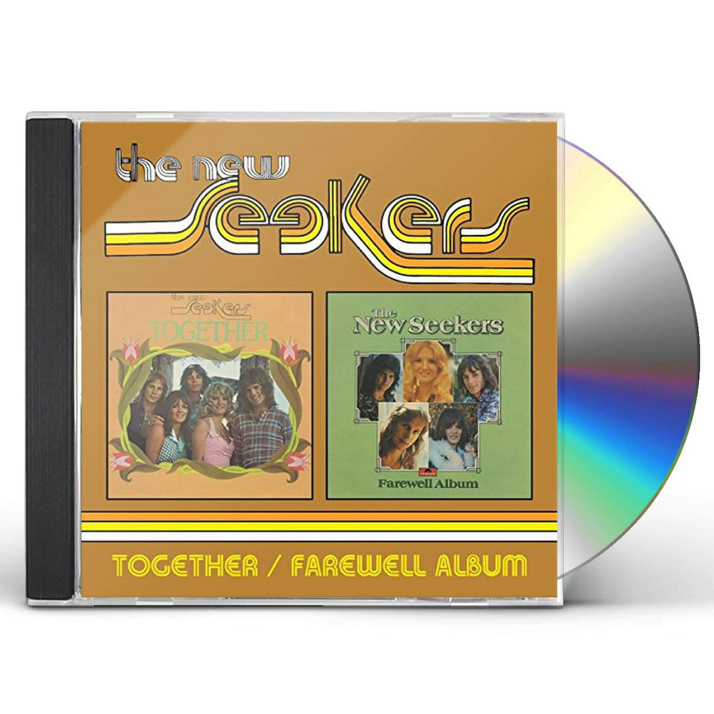 The New Seekers TOGETHER / FAREWELL ALBUM CD