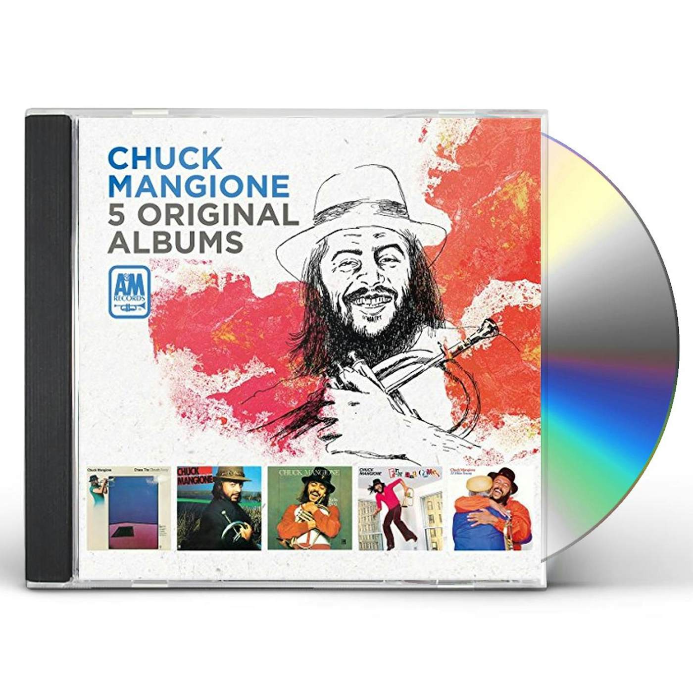 Chuck Mangione 5 ORIGINAL ALBUMS CD