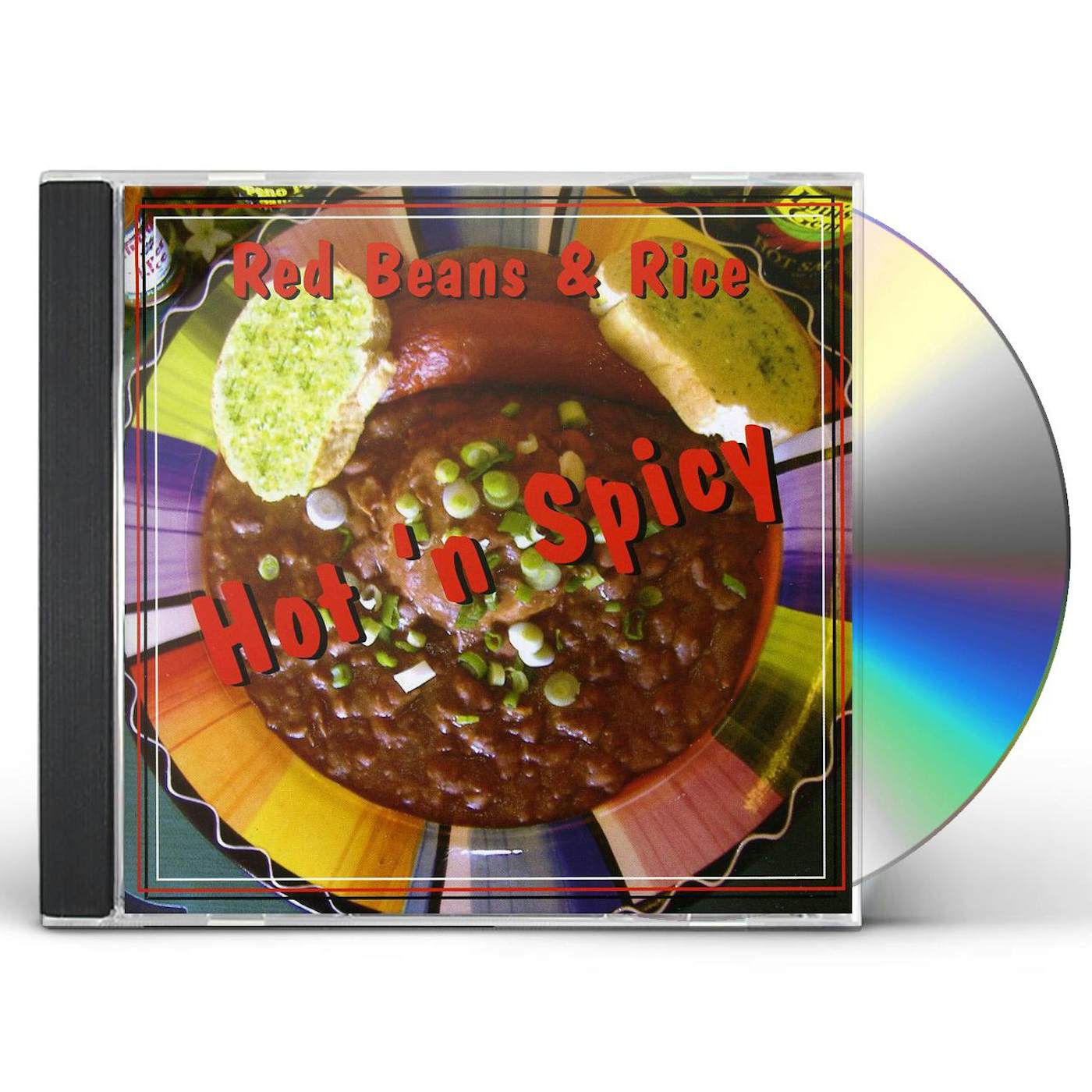 Red Beans And Rice HOT 'N SPICY CD
