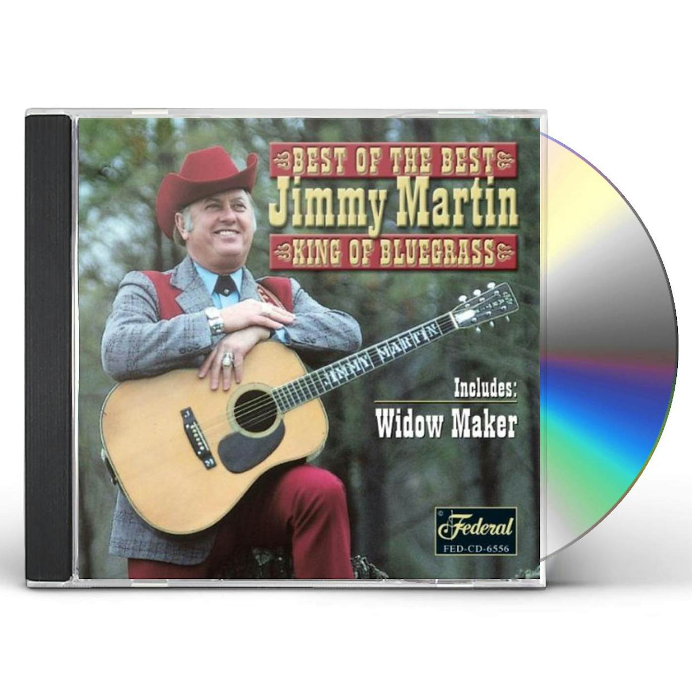 Jimmy Martin BEST OF THE BEST CD