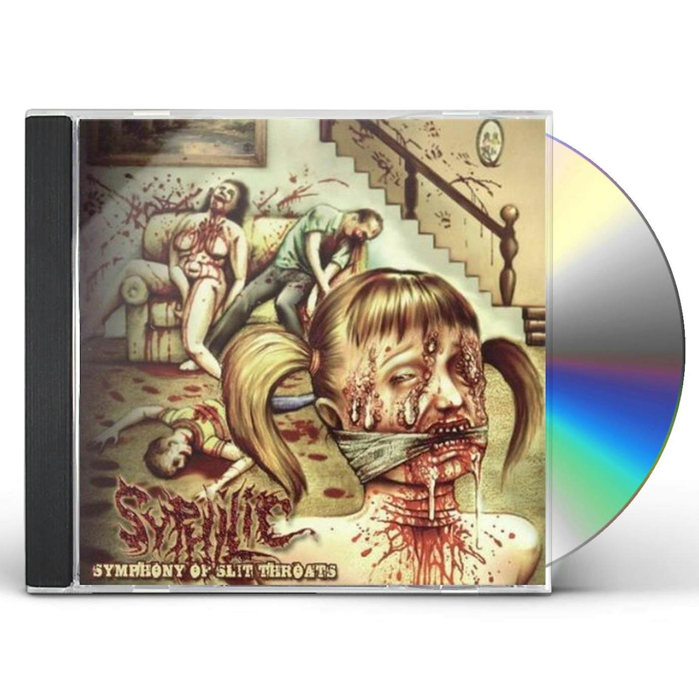 Syphilic SYMPHONY OF SLIT THROATS CD