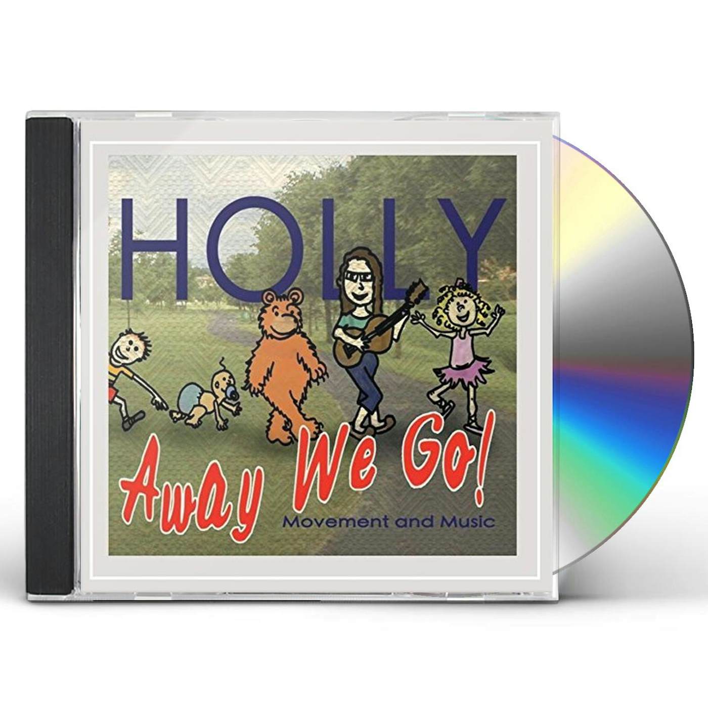 HOLLY AWAY WE GO CD