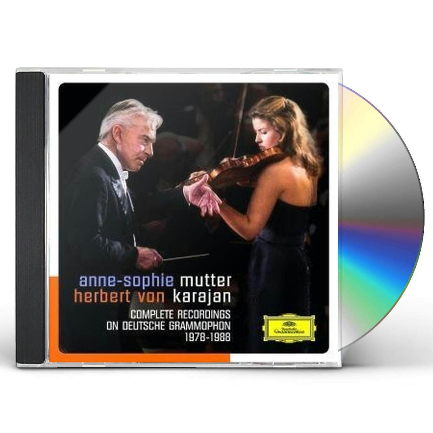 Anne-Sophie Mutter COMPLETE RECORDINGS ON DEURSCHE GRAMMOPHON CD