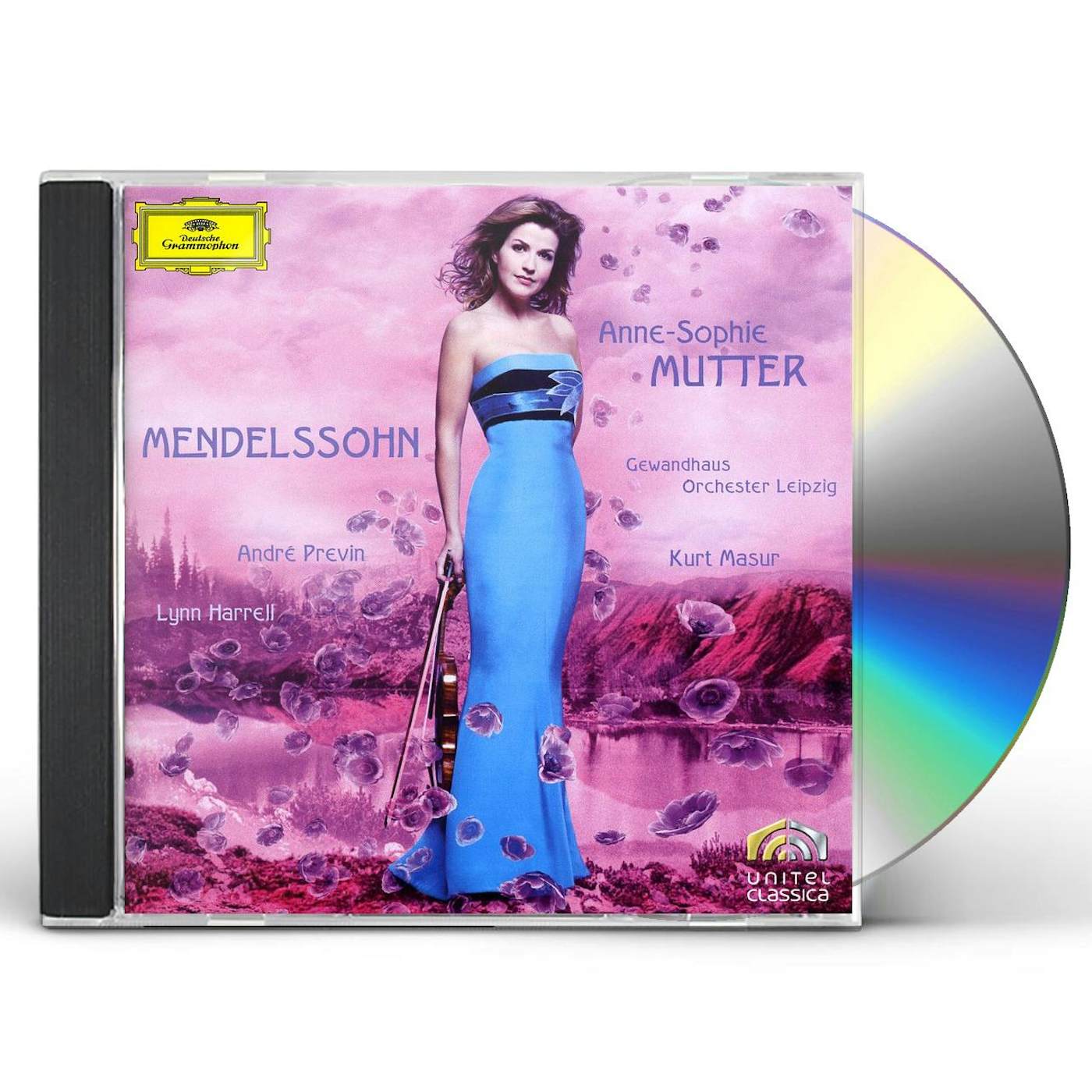 Anne-Sophie Mutter MENDELSSOHN: VIOLIN CONCERTO OP. 64 PIANO TRIO OP. CD