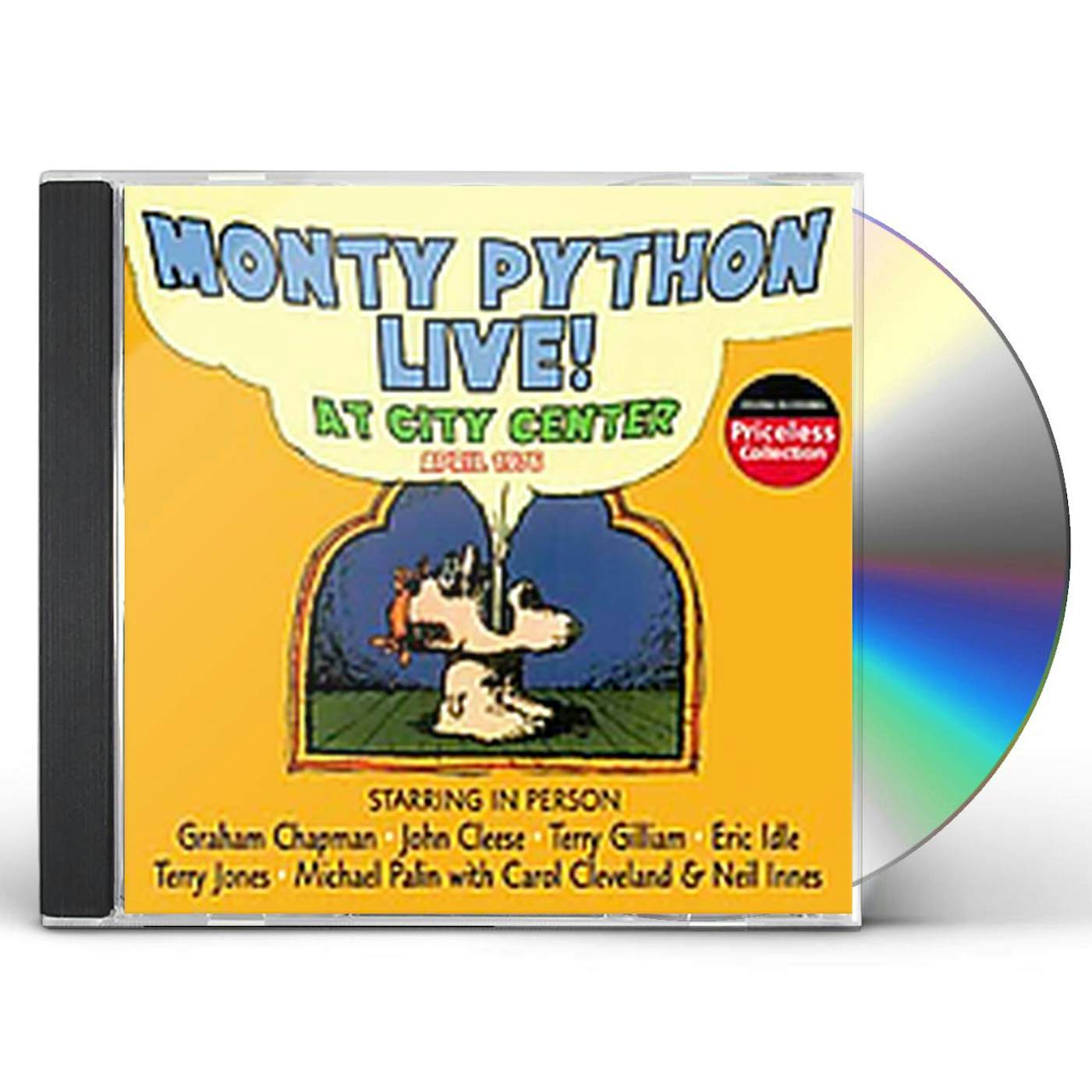 Monty Python LIVE AT CITY CENTER CD