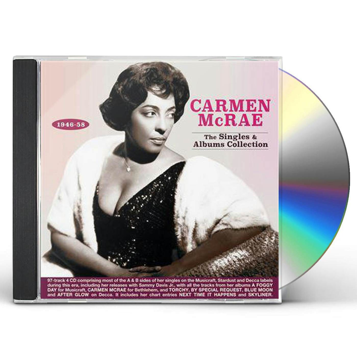 Carmen McRae SINGLES & ALBUMS COLLECTION 1946-58 CD