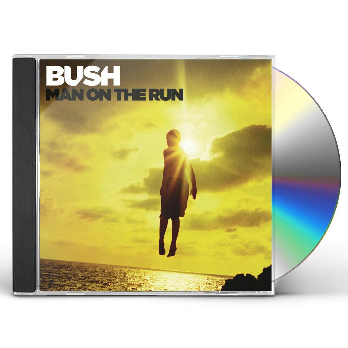 Bush MAN ON THE RUN CD