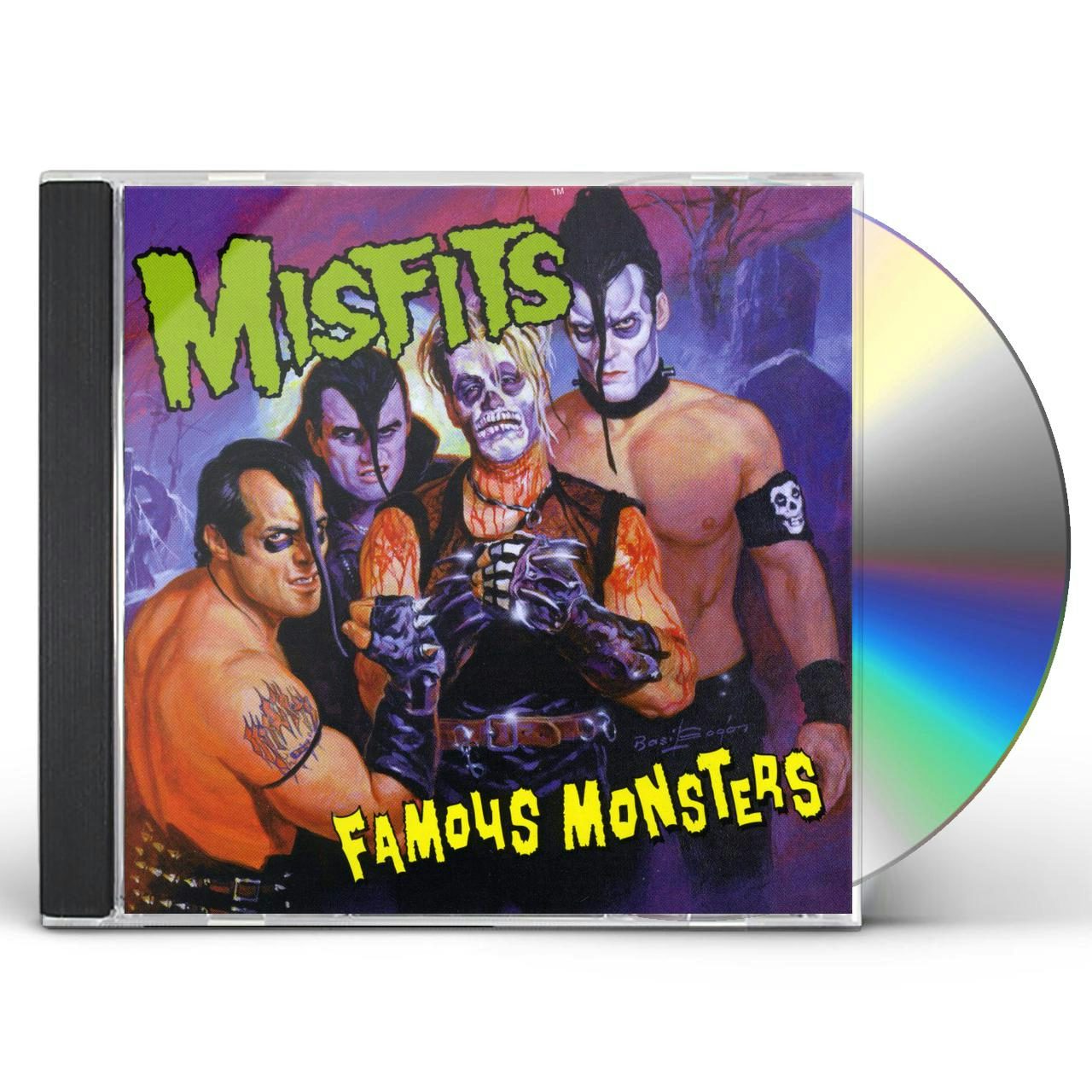 Misfits FAMOUS MONSTERS CD