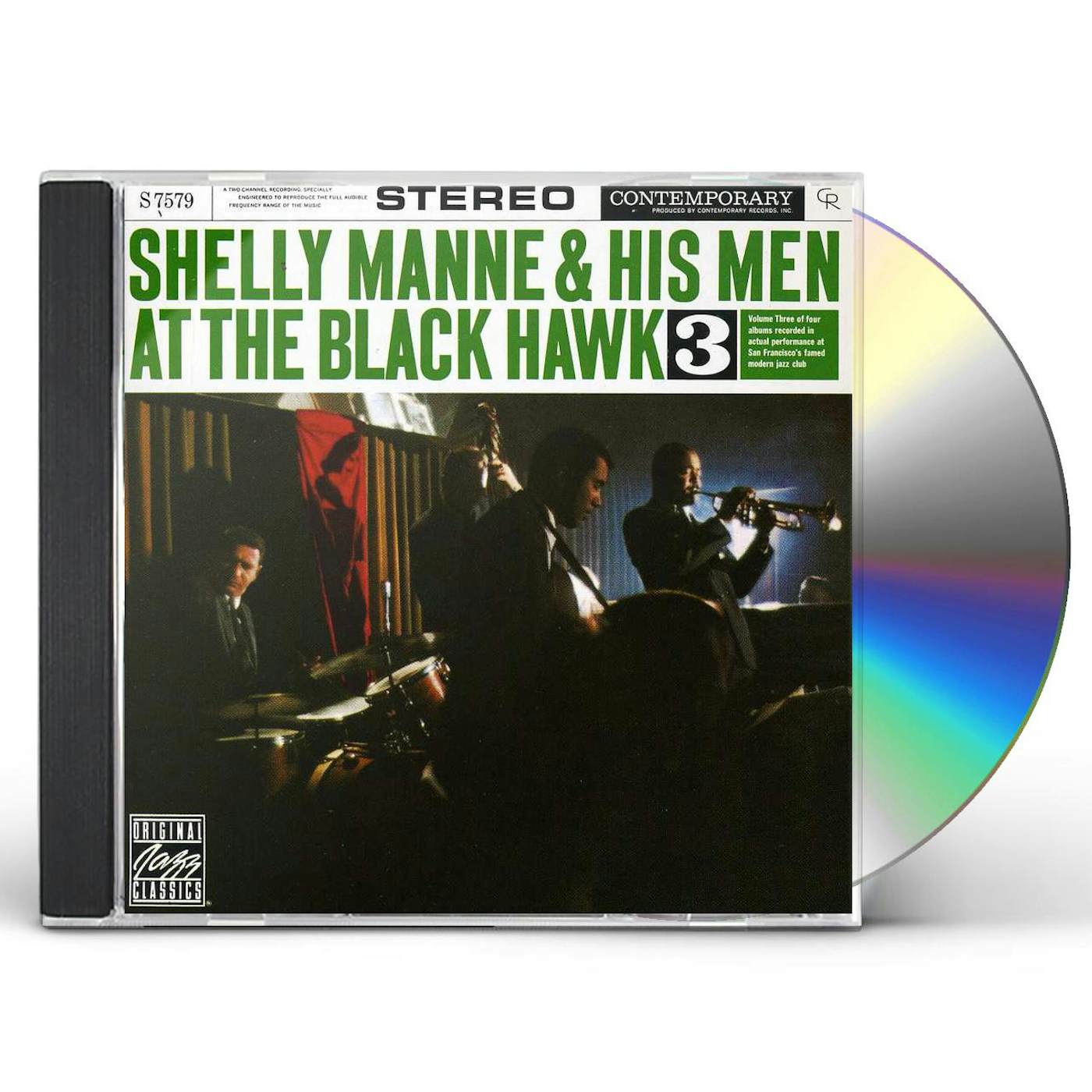 Shelly Manne & His Men LIVE AT THE BLACK HAWK 3 CD