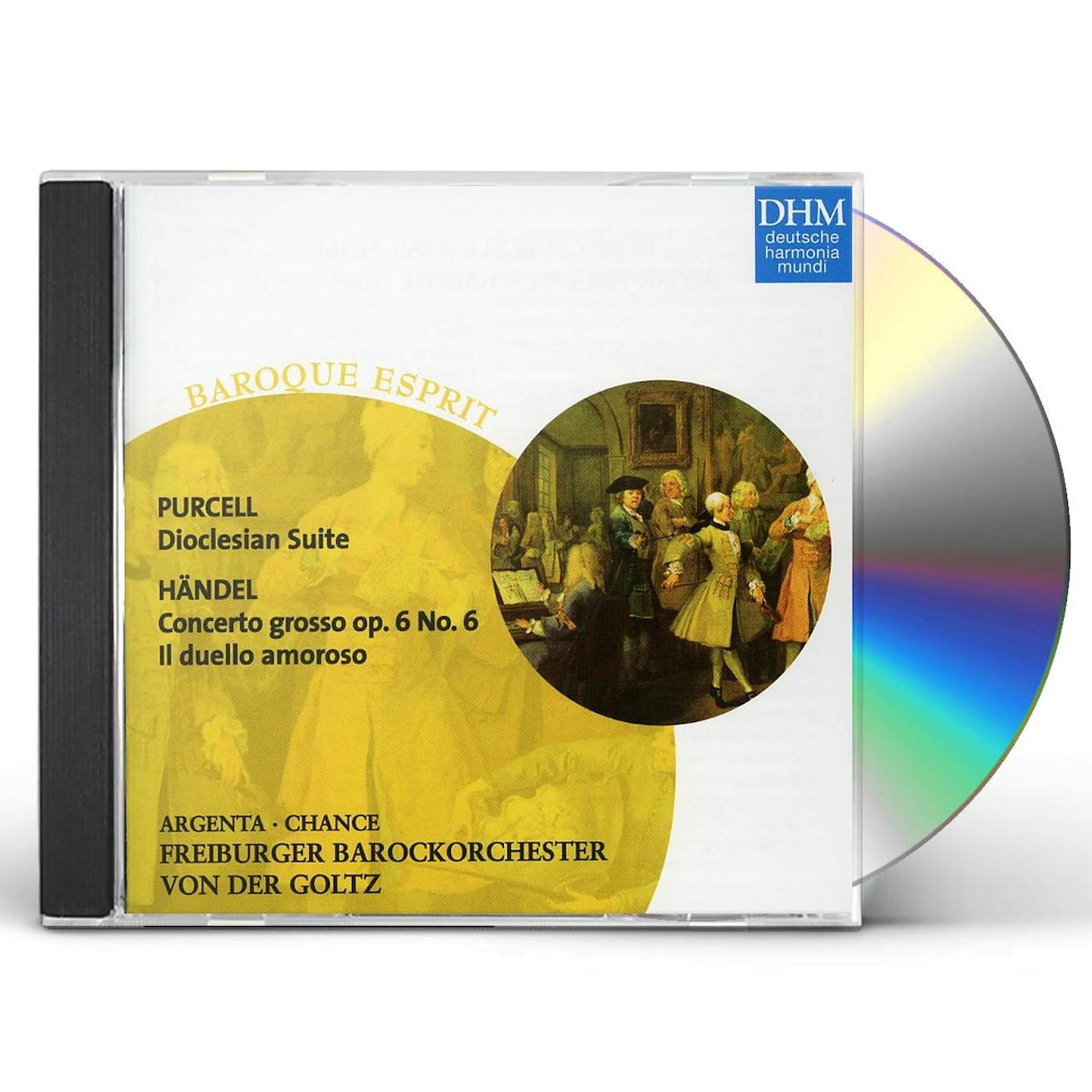 Freiburger Barockorchester PURCELL,HANDEL: SUITE: CONCERTO CD