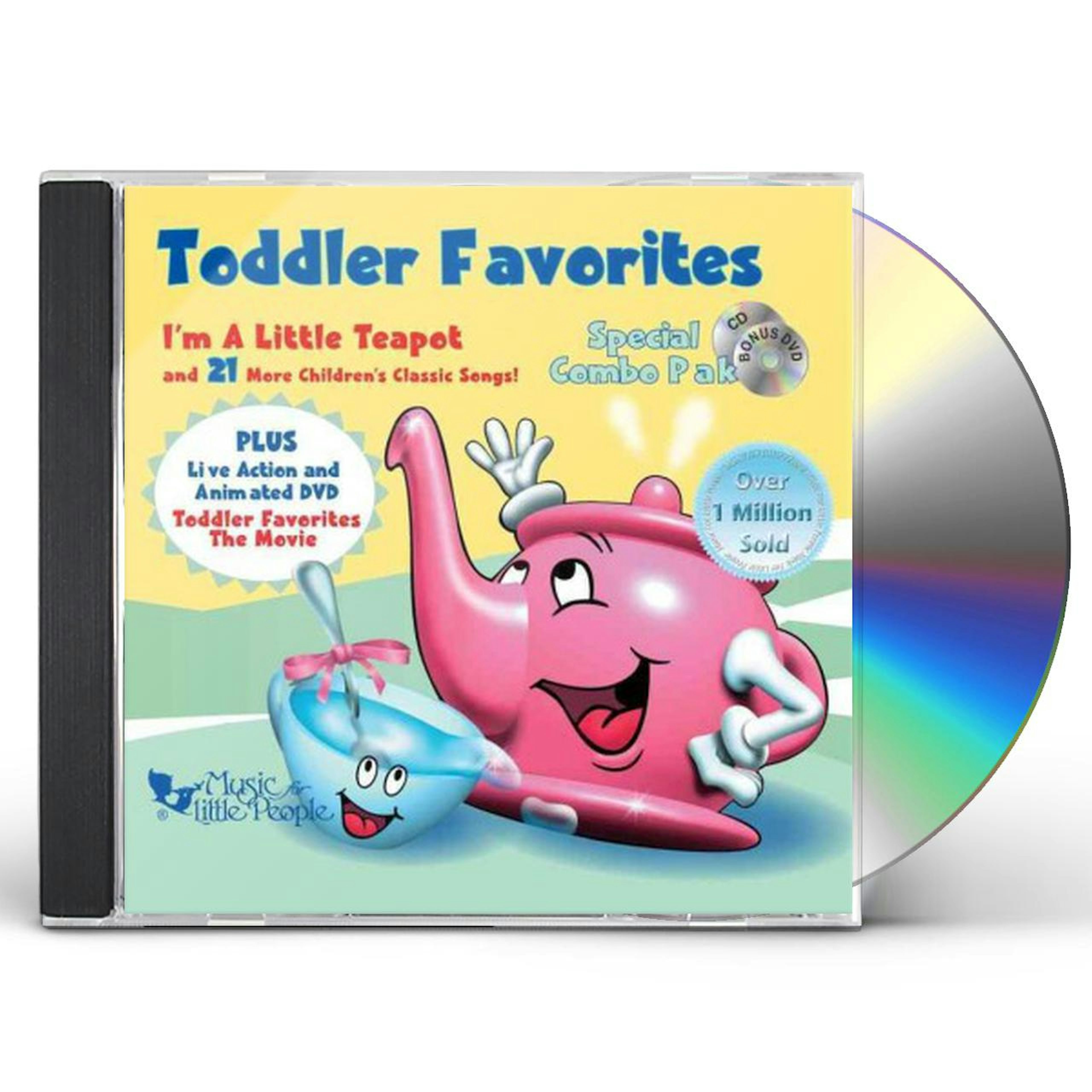 Various Artists Toddler Favorites Special Combo Pak (CD/DVD Combo) CD