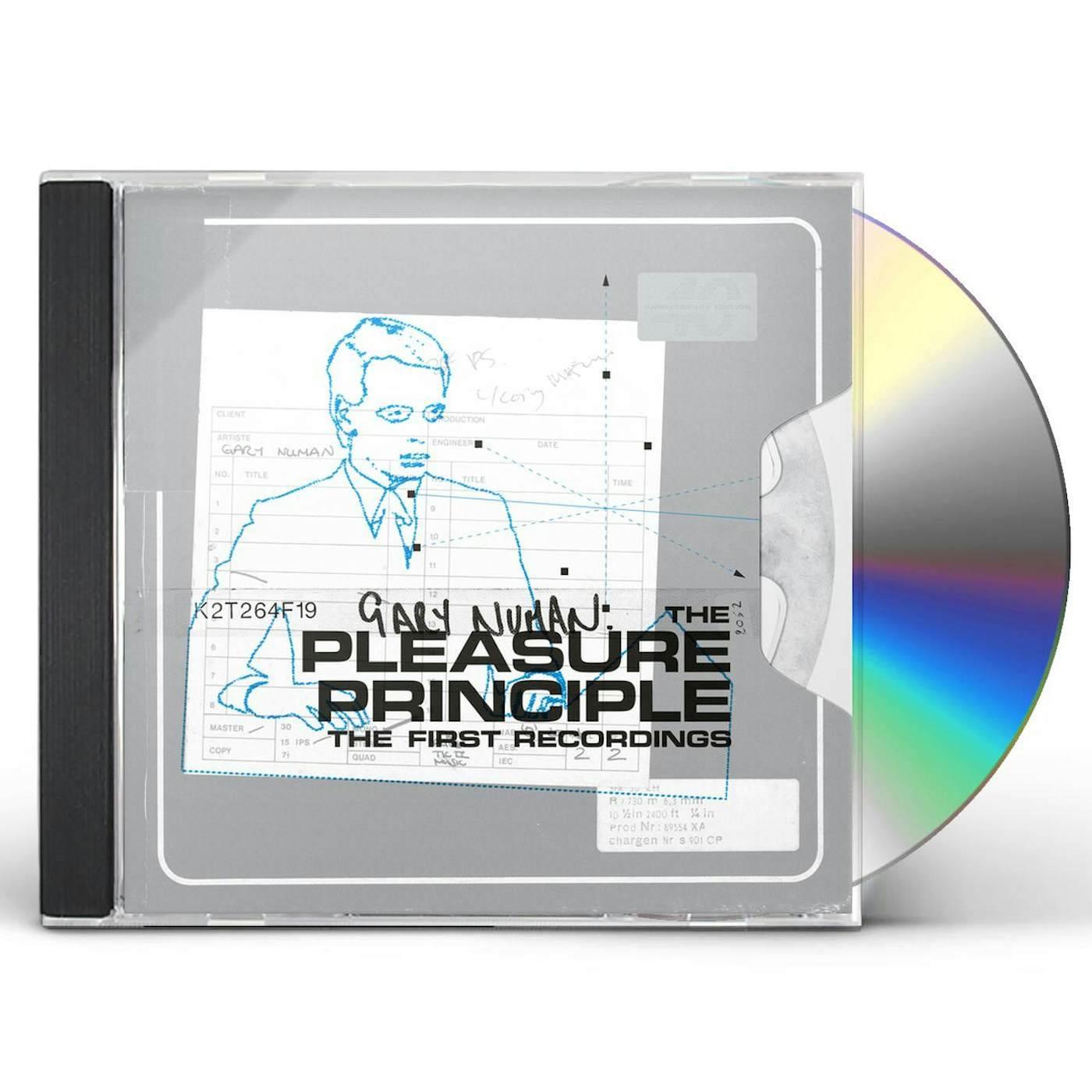 Gary Numan PLEASURE PRINCIPLE - THE FIRST RECORDINGS CD