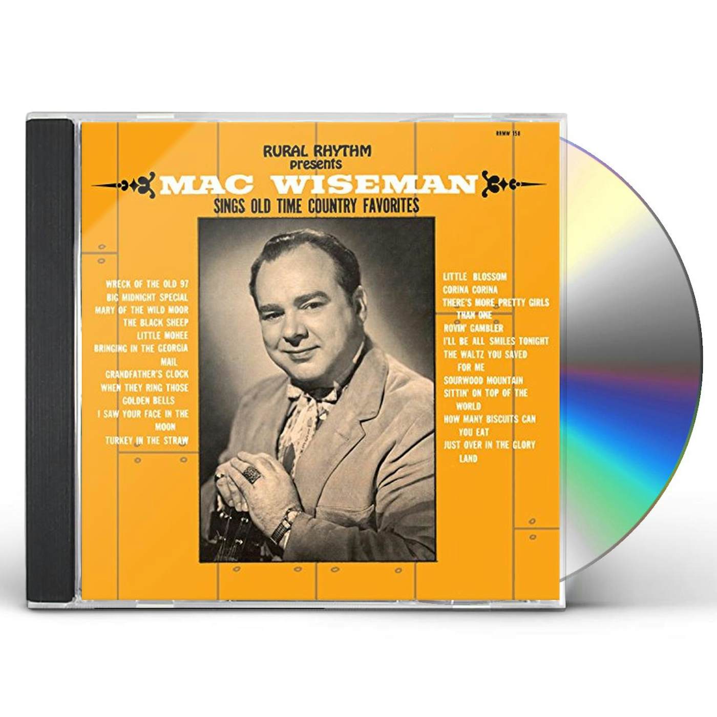 Mac Wiseman SINGS OLD TIME COUNTRY FAVORITES CD