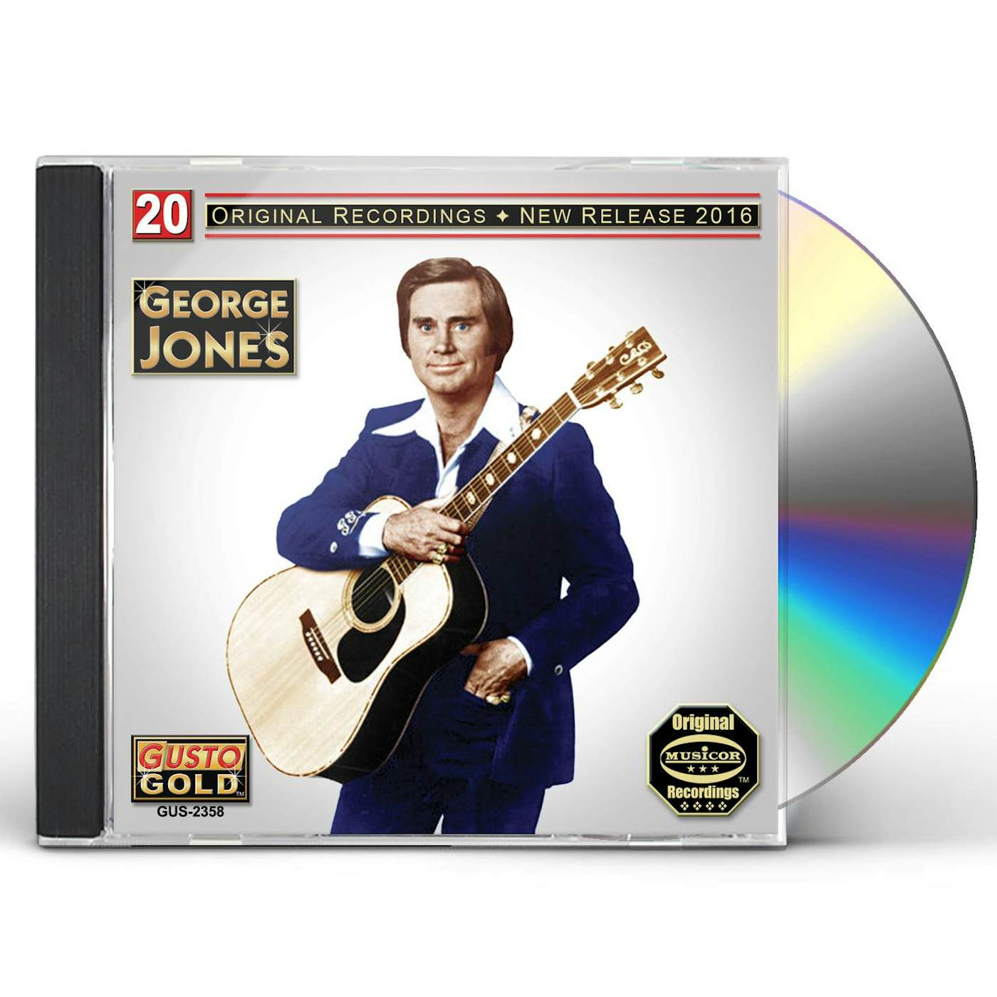 George Jones 20 ORIGINAL RECORDINGS CD