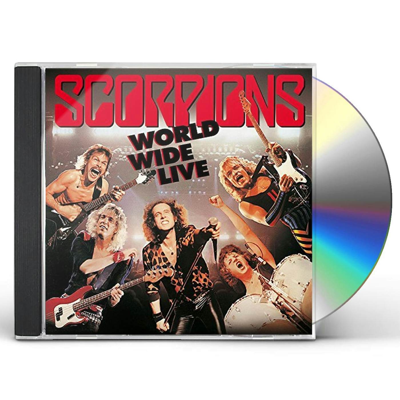 Scorpions WORLD WIDE LIVE: 50TH BAND ANNIVERSARY CD