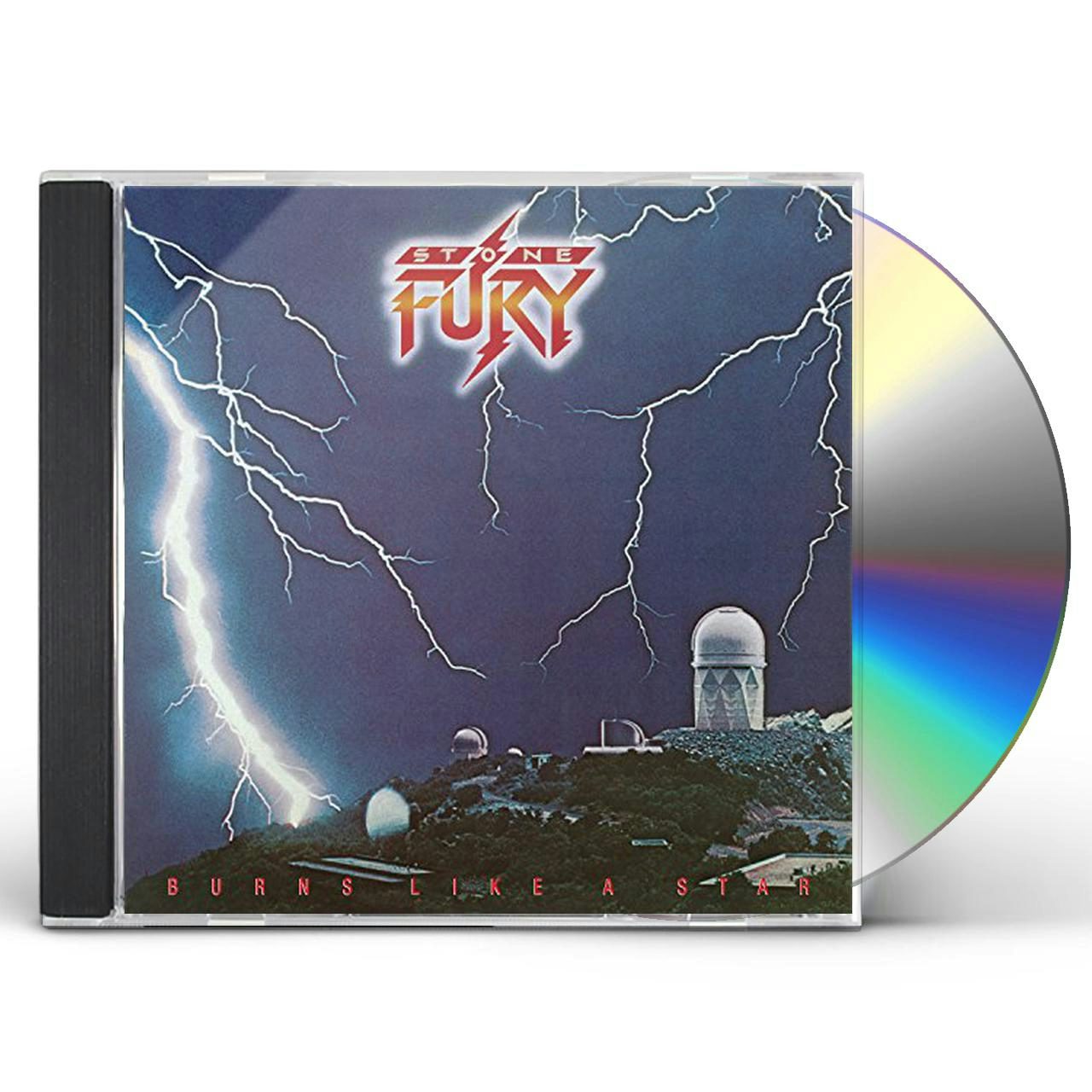 Stone Fury BURNS LIKE A STAR CD