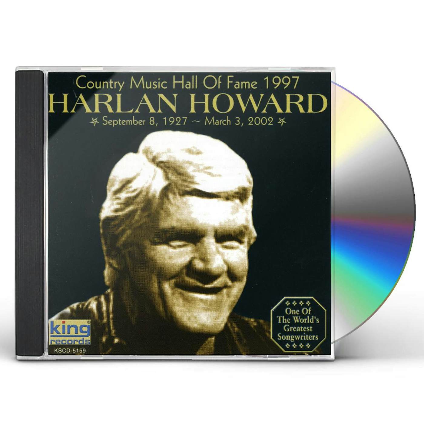 Harlan Howard COUNTRY MUSIC HALL OF FAME 1997 CD