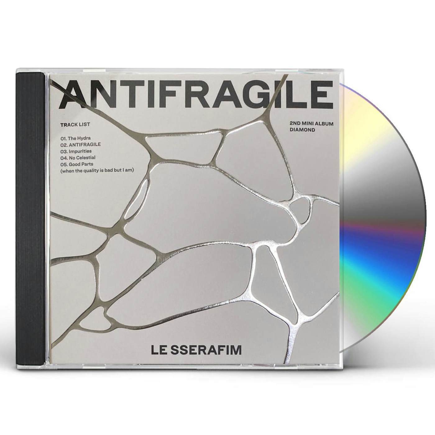 LE SSERAFIM ANTIFRAGILE 2nd Mini Album COMPACT Version CD+Booklet+