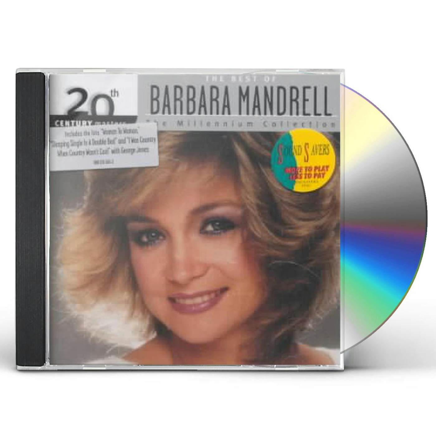Barbara Mandrell 20TH CENTURY MASTERS: MILLENNIUM COLLECTION CD