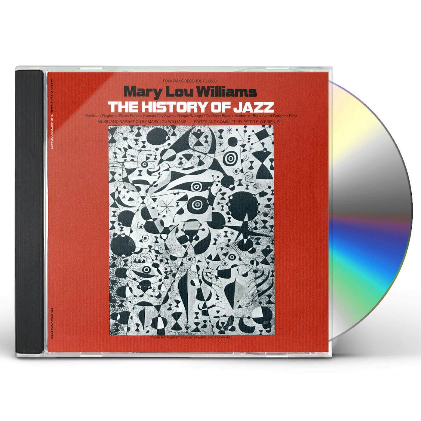 Mary Lou Williams THE HISTORY OF JAZZ CD
