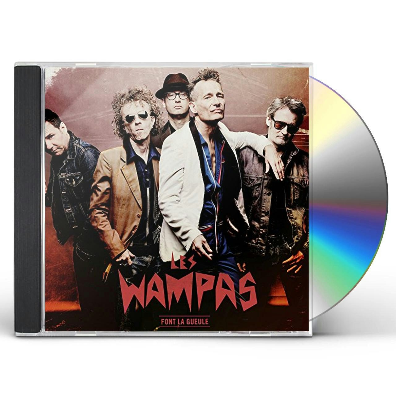 即決 Les Wampas Font La Gueule CD+DVD 貴重盤 レ・ワンパス フレンチパンクロック French ROCK Punk ROCK'N'ROLL ROCK&ROLL
