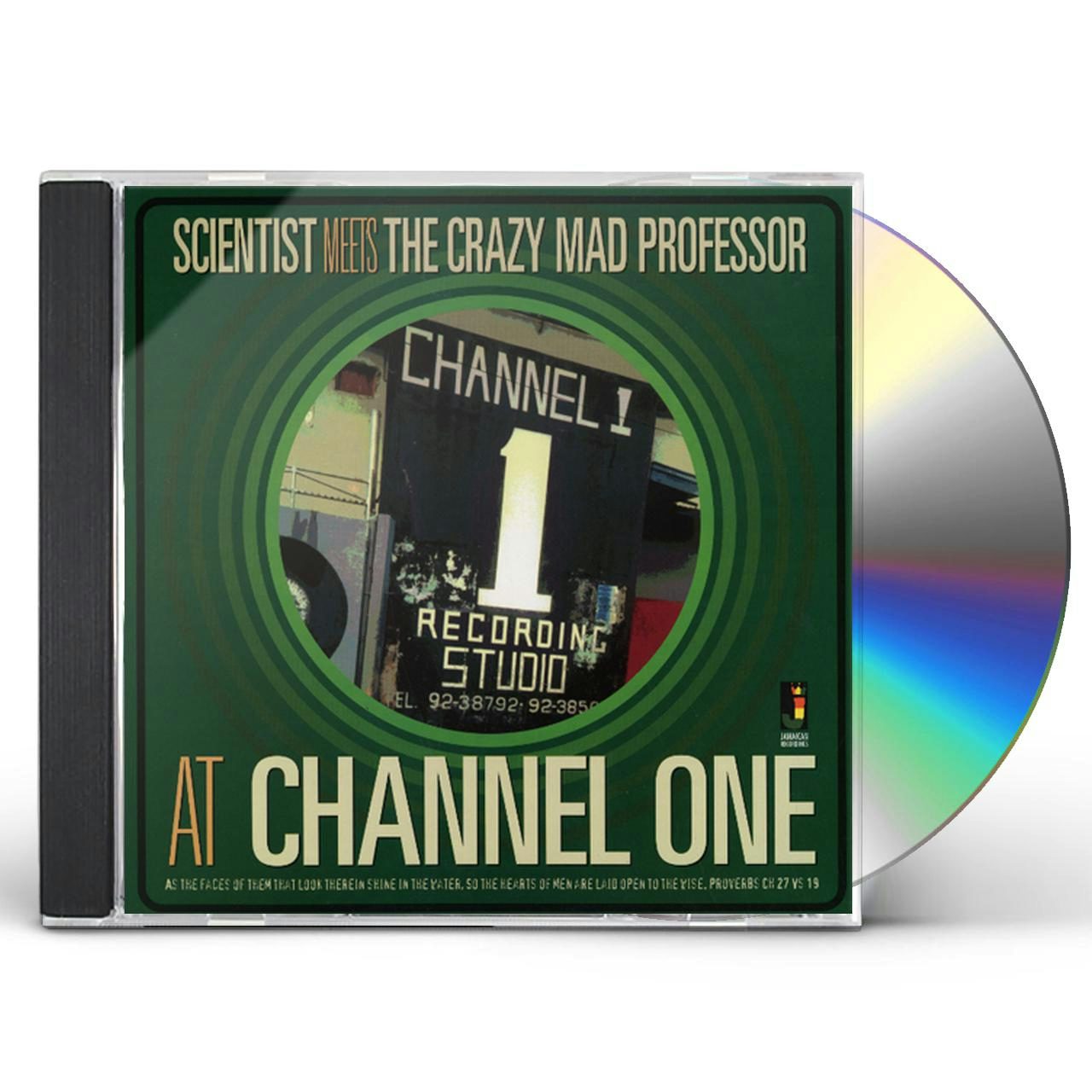 Scientist Meets The Crazy Mad Professor AT CHANNEL ONE CD