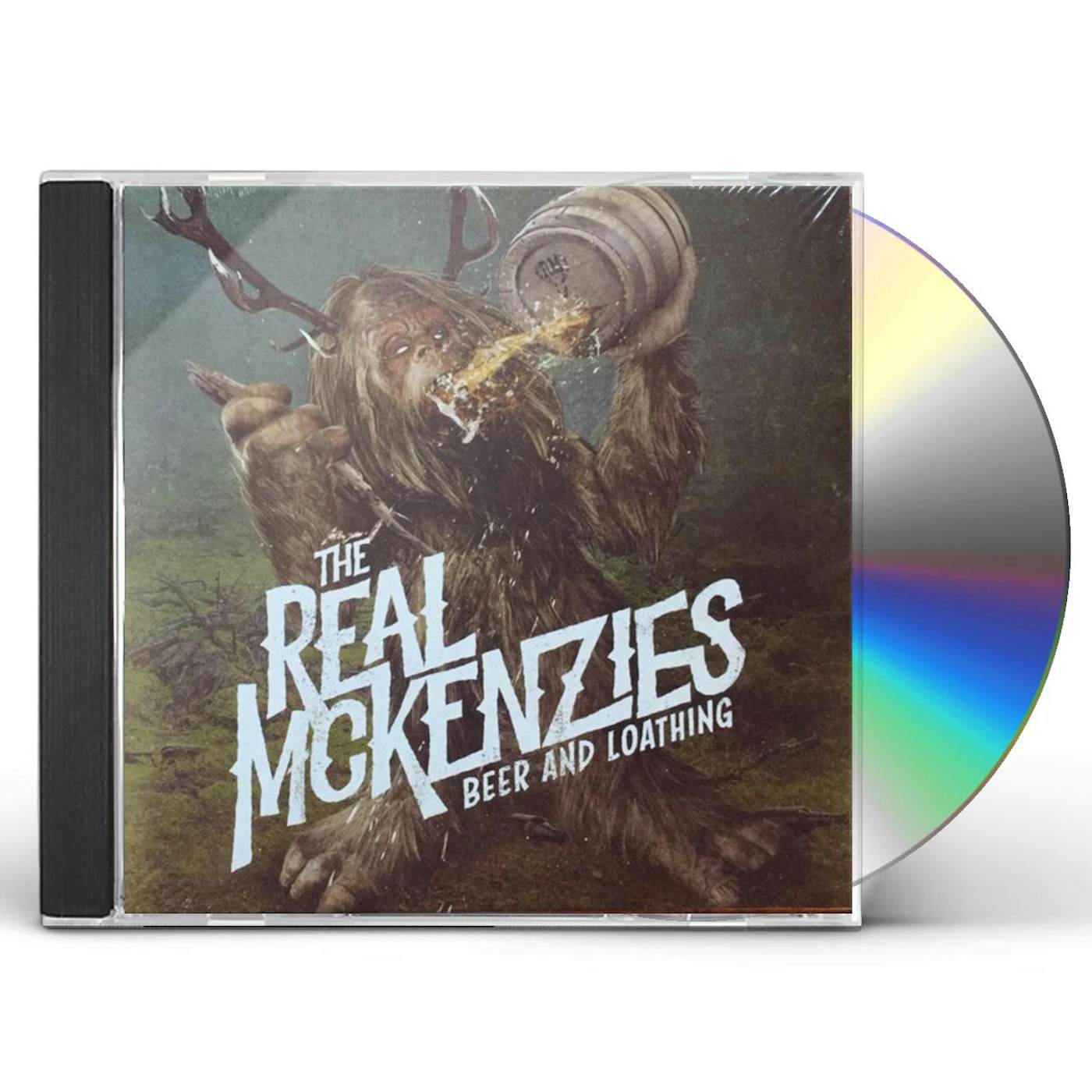 The Real McKenzies BEER & LOATHING CD