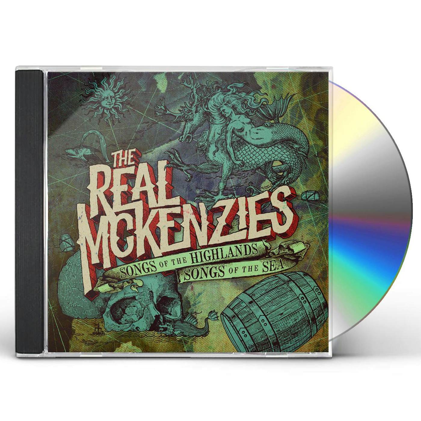 The Real McKenzies Songs Of The Highlands, Songs Of The Sea CD