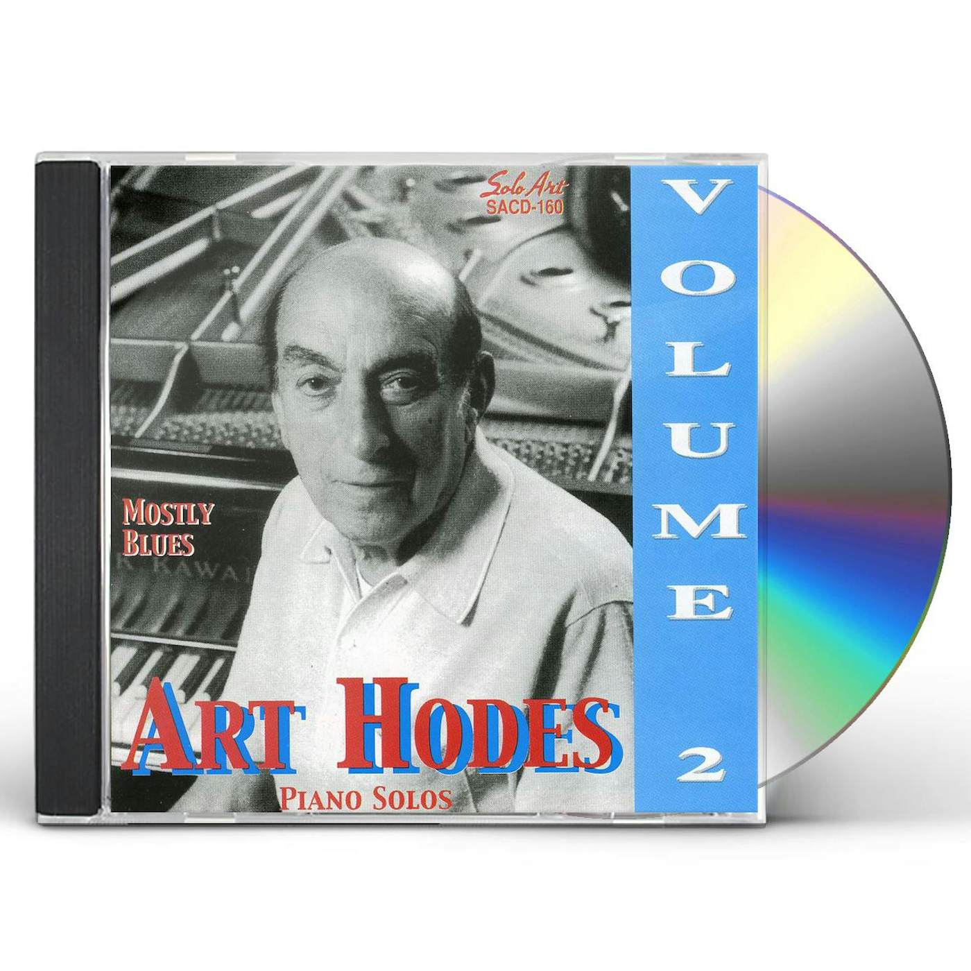 Art Hodes MOSTLY BLUES: PIANO SOLOS CD