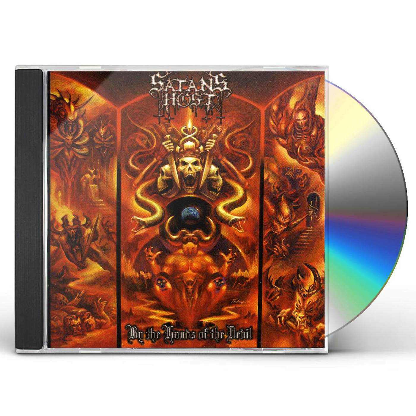 Satan's Host BY THE HANDS OF THE DEVIL CD