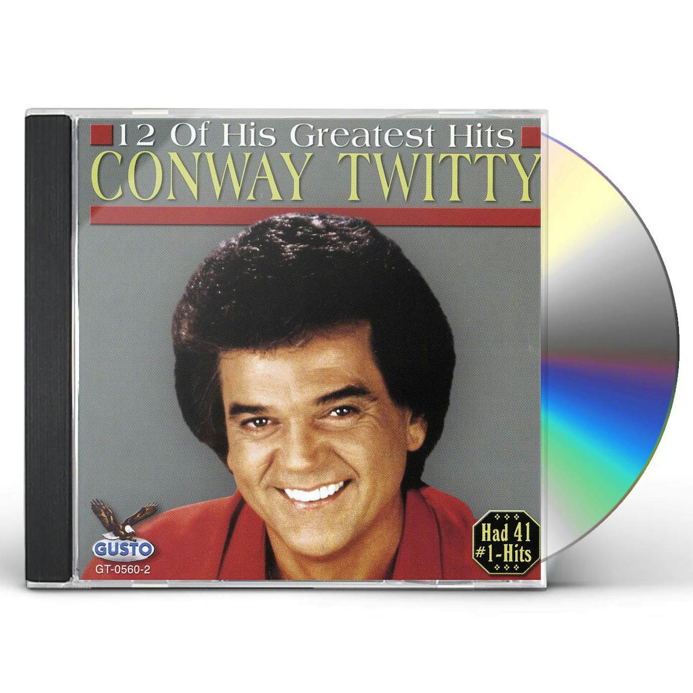 Conway Twitty 12 OF HIS GREATEST HITS CD