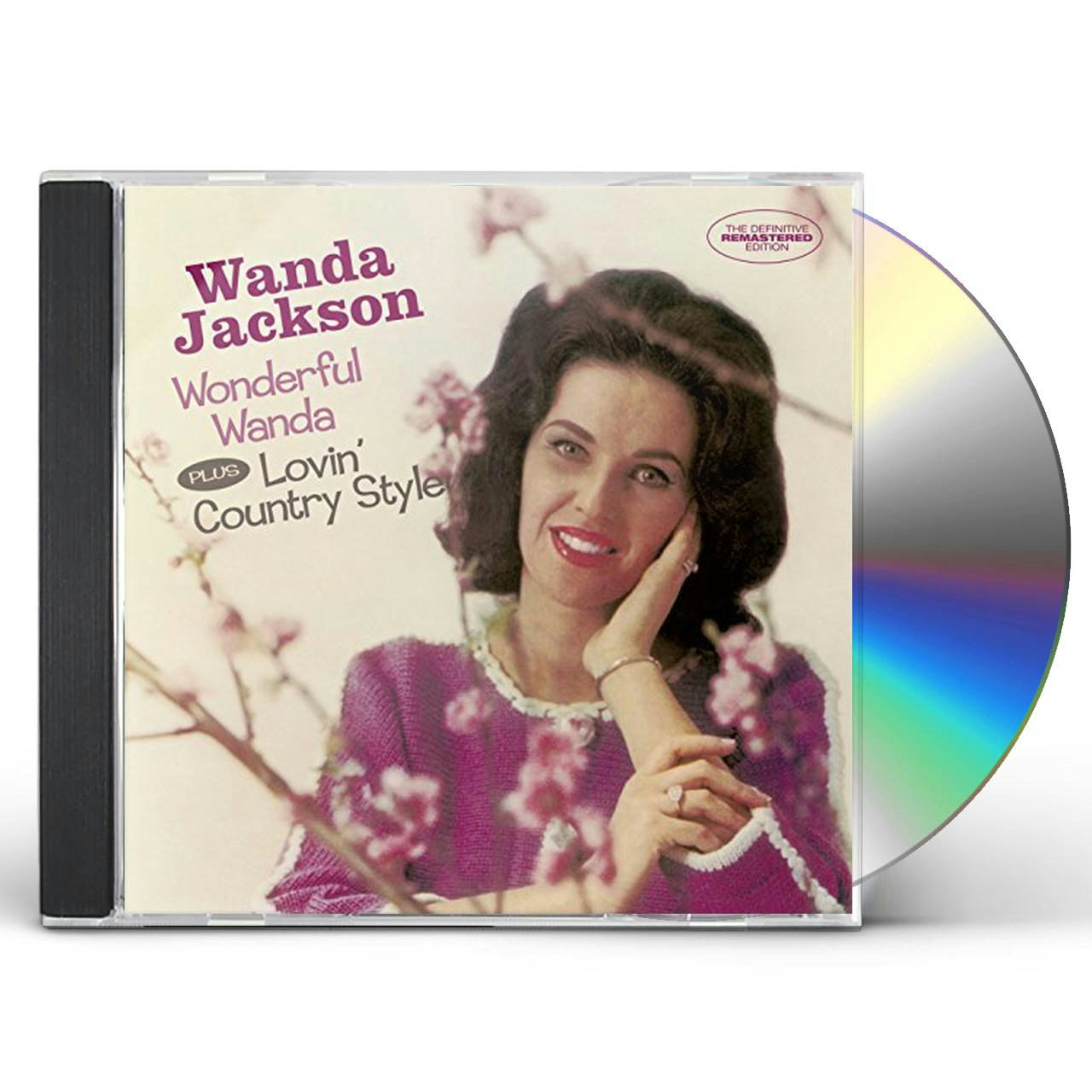 クリーニング済みWanda Jackson / Wonderful Wanda + Lovin’ Country Style