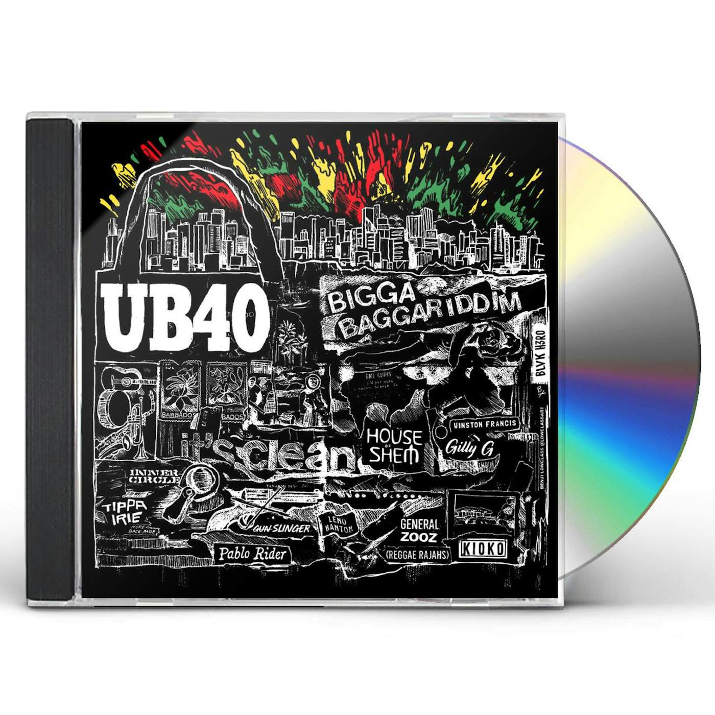 UB40 BIGGA BAGGARIDDIM CD